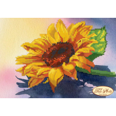 Схема для вышивки бисером "Солнечный цветочек" (Схема или набор)